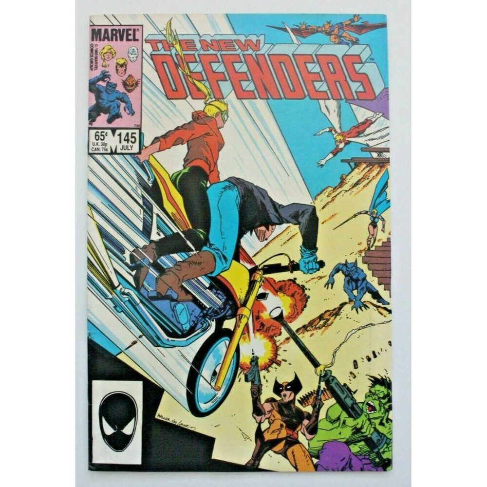 New Defenders #145 Marvel Comics 1985 Copper Age Superhero Comic Book